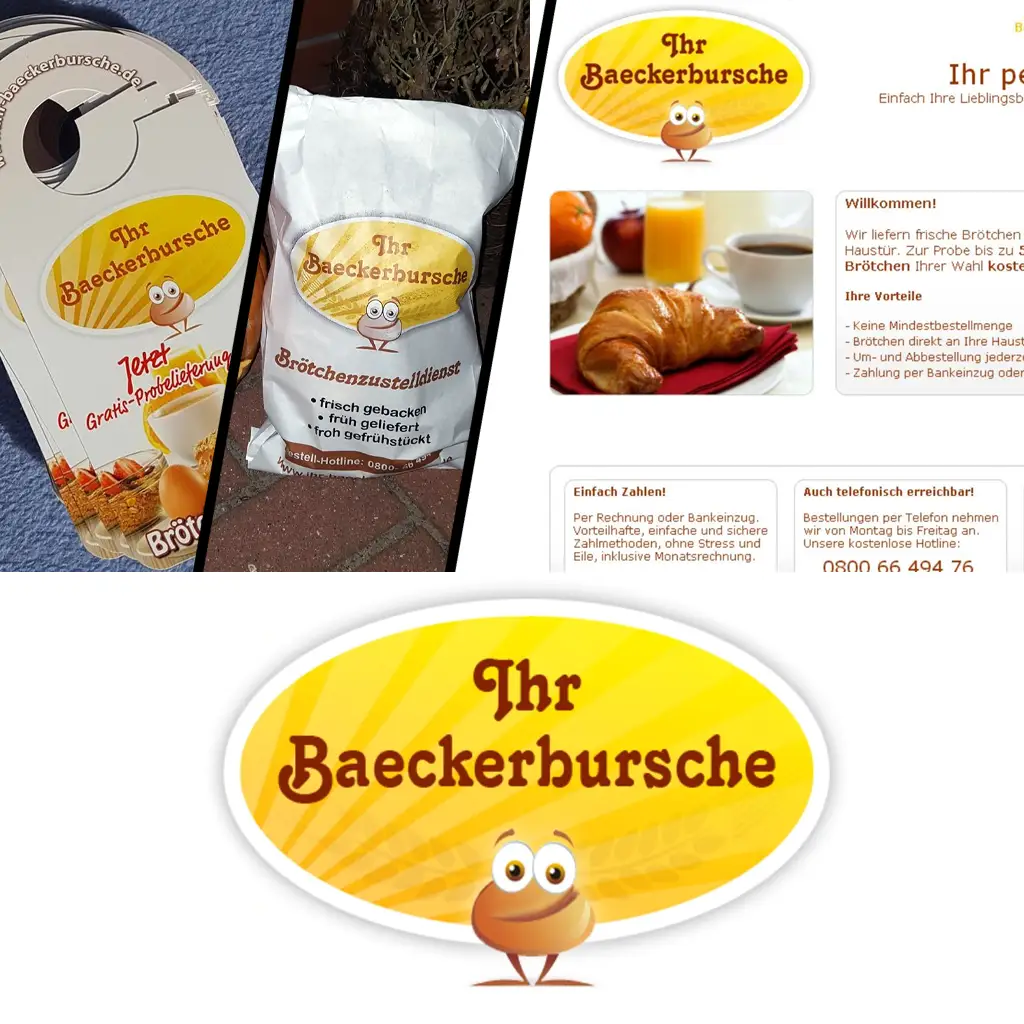 Logoentwicklung Baeckerbursche